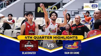 BLACKWATER vs. RAIN OR SHINE | 4TH QUARTER HIGHLIGHTS | PBA SEASON 50 PHILIPPINE CUP | OCT. 24, 2025 background