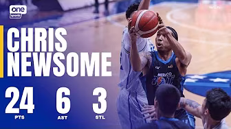 Chris Newsome LEADS Meralco with 24 PTS | PBA SEASON 50 PHILIPPINE CUP | HIGHLIGHTS