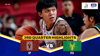 UP vs. FEU | 3RD QUARTER HIGHLIGHTS | UAAP SEASON 88 MEN’S BASKETBALL background