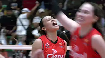 Guino-o RALLIES CIGNAL TO A SET VICTORY vs. Chery Tiggo ЁЯТкЁЯП╗ | 2025 PVL on Tour background