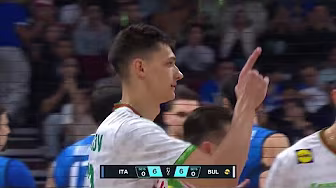 Nikolov brothers SHOW STRONG CONNECTION vs. Italy in Set 1 | 2025 FIVB Men's World Championship