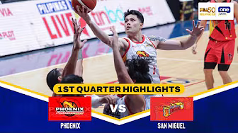 SAN MIGUEL vs. PHOENIX | 1ST QUARTER HIGHLIGHTS | PBA SEASON 50 PHILIPPINE CUP | OCT. 12, 2025 background