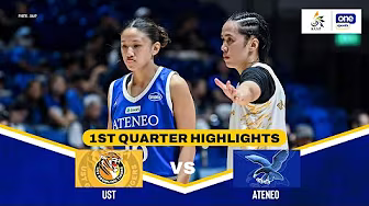UST vs. ADMU | 1ST QUARTER HIGHLIGHTS | UAAP SEASON 88 WOMENâS BASKETBALL | OCT 11, 2025 background
