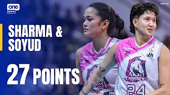 Sharma, Soyud 27-POINT SPARK for Akari vs. Creamline ⚡ | 2025 PVL REINFORCED CONFERENCE | HIGHLIGHTS