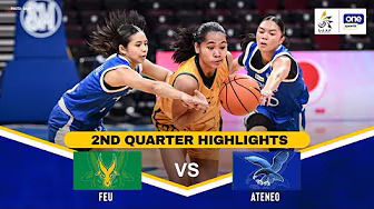FEU vs. ATENEO | 2ND QUARTER HIGHLIGHTS | UAAP SEASON 88 WOMEN’S BASKETBALL ROUND 2 | OCT. 29, 2025 background