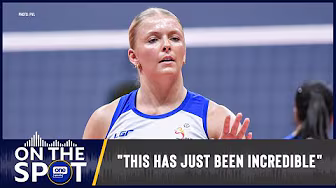 Anna DeBeer on her first game with ZUS Coffee vs. Chery Tiggo EV | #OSOnTheSpot