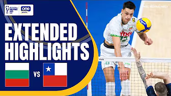 BULGARIA vs. CHILE | EXTENDED HIGHLIGHTS | 2025 FIVB MEN’S WORLD CHAMPIONSHIP | SEPT 17, 2025