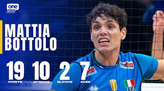 Bottolo FIRES UP WITH 19 PTS vs. Bulgaria 🔥 | 2025 FIVB MEN'S WORLD CHAMPIONSHIP FINALS | HIGHLIGHTS