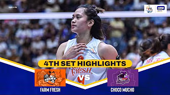 FARM FRESH vs. CHOCO MUCHO | SET 4 HIGHLIGHTS | 2025 PVL ON TOUR | JULY 12, 2025 background