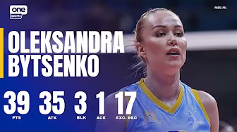 Oleksandra Bytsenko INSANE PERFORMANCE for Capital1 vs. Nxled! | 2025 PVL REINFORCED CONFERENCE background