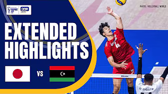 JAPAN vs. LIBYA | EXTENDED HIGHLIGHTS | 2025 FIVB MEN’S WORLD CHAMPIONSHIP | SEPT 17, 2025