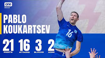 Pablo Koukartsev GOES OFF FOR 21 PTS vs Korea 💣 | 2025 FIVB Men’s World Championship | HIGHLIGHTS background