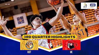 UE vs. UST | 3RD QUARTER HIGHLIGHTS | UAAP SEASON 88 MEN’S BASKETBALL | OCTOBER 4, 2025 background