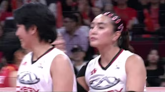 Aby Maraño ATTACKS AND SWAGS for Chery Tiggo vs. PLDT in Set 1 💅🏻 | 2025 PVL on Tour Finals background