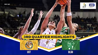 UST vs. DLSU | 3RD QUARTER HIGHLIGHTS | UAAP SEASON 88 MENâS BASKETBALL | SEPTEMBER 27, 2025 background