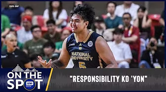 PJ Palacielo on being the game-changer for NU vs DLSU | #OSOnTheSpot background