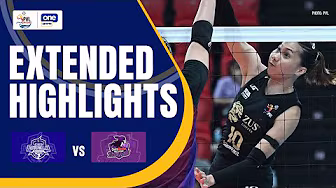 ZUS COFFEE vs. CHOCO MUCHO | EXTENDED HIGHLIGHTS | 2025 PVL ON TOUR