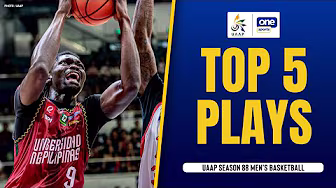 TOP 5 PLAYS | UAAP SEASON 88 MEN’S BASKETBALL | SEP 28, 2025 background