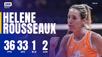 Helene Rousseaux DROPS 36 PTS for Farm Fresh đ„ | 2025 PVL REINFORCED CONFERENCE | HIGHLIGHTS backdrop