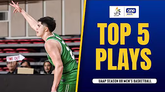 TOP 5 PLAYS | UAAP SEASON 88 MEN’S BASKETBALL | SEPTEMBER 20, 2025