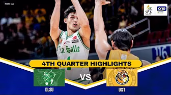 DLSU vs. UST | 4TH QUARTER GAME HIGHLIGHTS | UAAP SEASON 88 MEN’S BASKETBALL | OCT 25, 2025