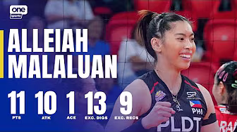 Alleiah Malaluan UNLEASHES 11 PTS for PLDT vs. Chery Tiggo đ„ | 2025 PVL INVITATIONAL
