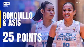 Ronquillo, Asis POST 25 PTS for Galeries Tower vs. Farm Fresh đ„ | 2025 PVL ON TOUR | HIGHLIGHTS) background