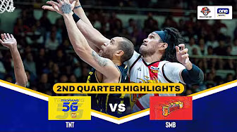 TNT vs. SAN MIGUEL | 2ND QUARTER HIGHLIGHTS | FINALS GAME 5 | PBA SEASON 49 PHILIPPINE CUP