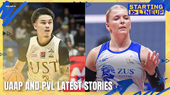 UAAP and PVL recap | STARTING LINEUP | FULL EPISODE background