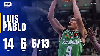Luis Pablo HITS 14 PTS for DLSU vs UP | UAAP SEASON 88 MEN’S BASKETBALL | HIGHLIGHTS background