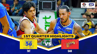 TNT vs. SAN MIGUEL | 1ST QUARTER HIGHLIGHTS | FINALS GAME 3 | PBA SEASON 49 PHILIPPINE CUP background