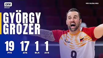 György Grozer LEADS Germany vs. Chile 🔥 | 2025 FIVB MEN'S WORLD CHAMPIONSHIP | HIGHLIGHTS background