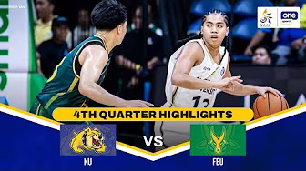 NU vs. FEU | 4TH QUARTER HIGHLIGHTS | UAAP SEASON 88 MEN’S BASKETBALL | SEPT. 27, 2025 background