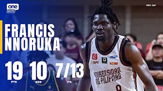 Francis Nnoruka LIGHTS UP 19 PTS for UP vs. FEU 6️⃣ | UAAP Season 88 Men’s Basketball background