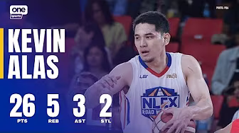Kevin Alas EXPLODES WITH 26 PTS for NLEX vs. Phoenix ЁЯТе | PBA SEASON 50 PHILIPPINE CUP background