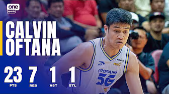 Calvin Oftana UNLEASHES 23 PTS for TNT📲 | FINALS G2 | PBA SEASON 49 PHILIPPINE CUP | HIGHLIGHTS background