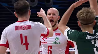 Bartosz Kurek DETONATES for Poland vs. Canada in Set 2 | 2025 FIVB Men’s World Championship background