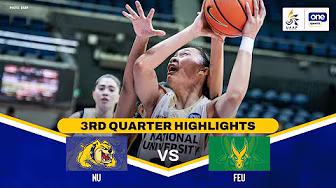 NU vs. FEU | 3RD QUARTER HIGHLIGHTS | UAAP SEASON 88 WOMENâS BASKETBALL | SEPT. 27 2025