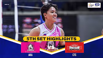 AKARI vs. CHERY TIGGO EV | SET 5 HIGHLIGHTS | 2025 PVL REINFORCED CONFERENCE | OCT 14, 2025 background
