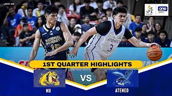 NU vs. ATENEO | 1ST QUARTER HIGHLIGHTS | UAAP SEASON 88 MENâS BASKETBALL | OCT. 26, 2025 background
