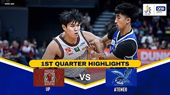 UP vs. ATENEO | 1ST QUARTER HIGHLIGHTS | UAAP SEASON 88 MEN’S BASKETBALL | OCTOBER 8, 2025 background