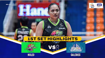 NXLED vs. GALERIES TOWER | SET 1 GAME HIGHLIGHTS | 2025 PVL ON TOUR | JULY 15, 2025