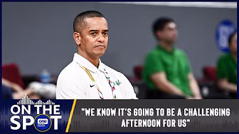 Coach Topex Robinson on DLSU’s composure vs. UE in Round 2 | #OSOnTheSpot background
