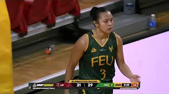 Shem Abatayo WAXES HOT in 2Q for FEU vs. UP | UAAP Season 88 Women’s Basketball backdrop