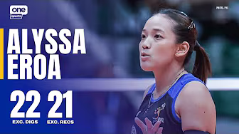 Alyssa Eroa DELIVERS 22 EXC. DIGS for ZUS Coffee vs. Akari 🔥 | 2025 PVL REINFORCED CONFERENCE