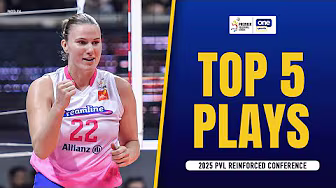 TOP 5 PLAYS | 2025 PVL REINFORCED CONFERENCE | OCTOBER 14, 2025 backdrop