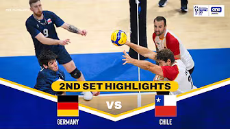 GERMANY vs. CHILE | SET 2 HIGHLIGHTS | 2025 FIVB MEN'S WORLD CHAMPIONSHIP | SEPT. 15 backdrop