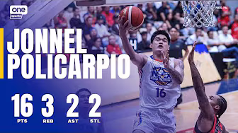 Jonnel Policarpio STIRS THE OFFENSE IN 2ND HALF FOR NLEX | PBA SEASON 50 PHILIPPINE CUP background