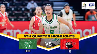 DLSU vs. UE | 4TH QUARTER HIGHLIGHTS | UAAP SEASON 88 WOMENâS BASKETBALL | OCT. 15, 2025