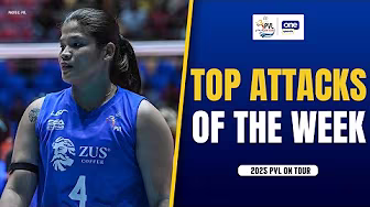 TOP ATTACKS OF THE WEEK | 2025 PVL ON TOUR | JULY 29-AUGUST 2, 2025 background